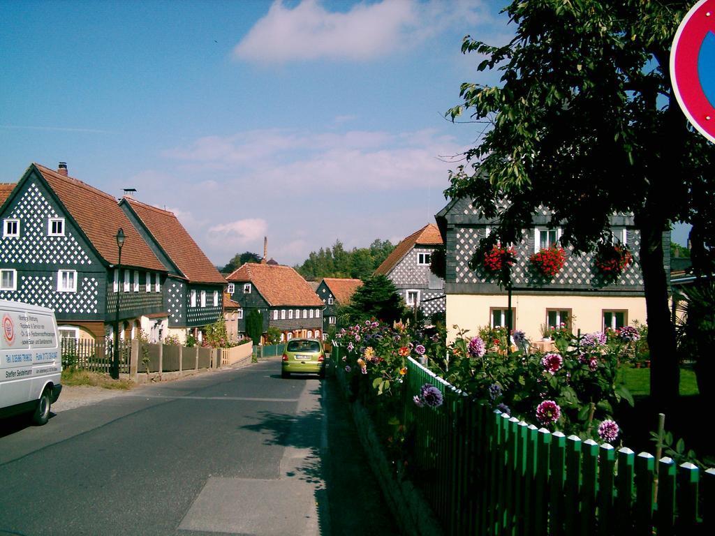 Zum Hecht Hotell Herrnhut Eksteriør bilde
